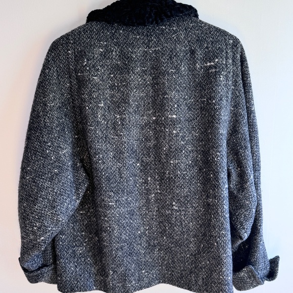 Vintage Women's Wool Suit Jacket 50s 60s - Picture 4 of 5